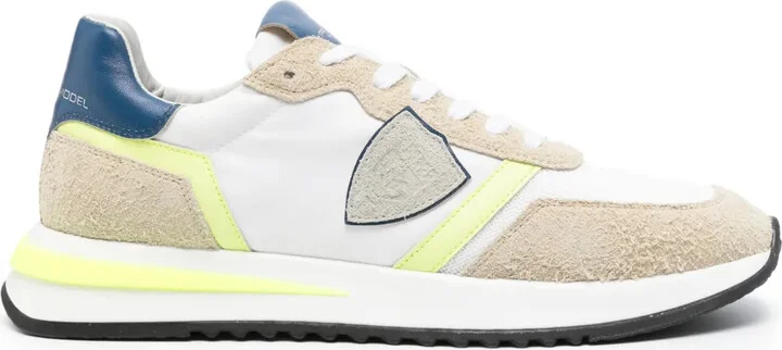 Paris lace-up suede sneakers