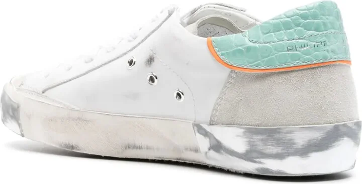 Paris logo-patch sneakers - Image 3