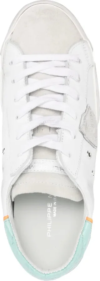Paris logo-patch sneakers - Image 4