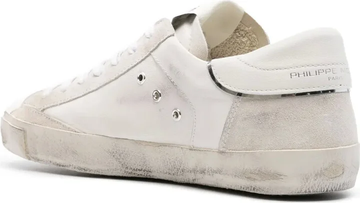 Paris logo-patch sneakers - Image 3