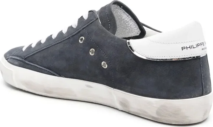 Paris logo-patch sneakers - Image 3