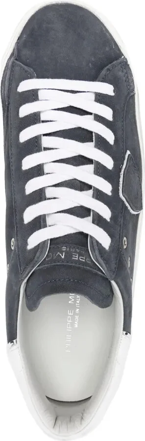 Paris logo-patch sneakers - Image 4