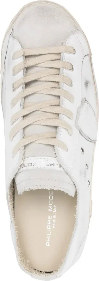 Paris logo-patch sneakers - Image 4