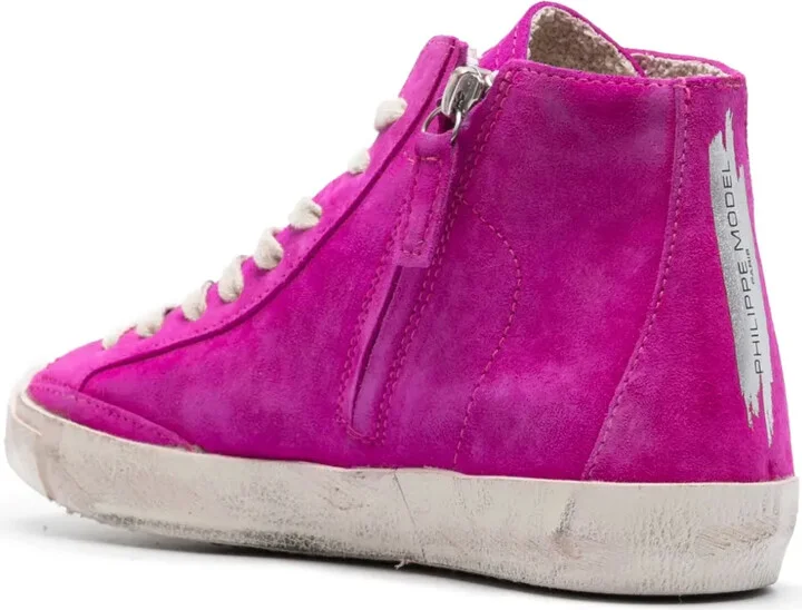 Paris logo-patch sneakers - Image 3