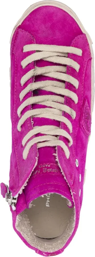 Paris logo-patch sneakers - Image 4