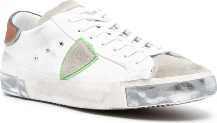 Paris logo-patch sneakers - Image 2