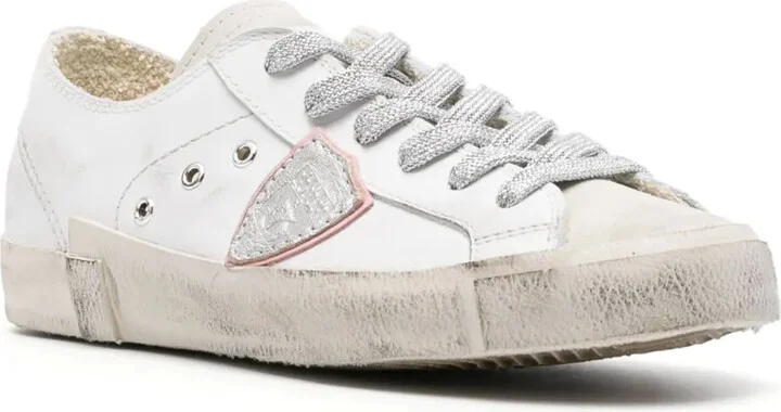 Paris logo-patch sneakers - Image 2