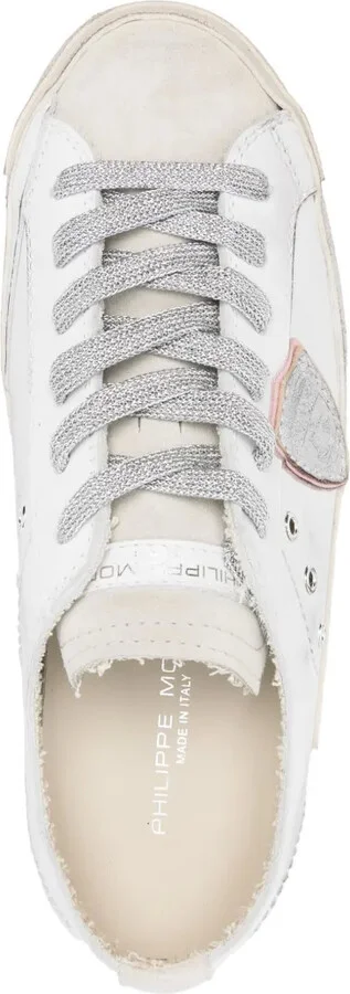 Paris logo-patch sneakers - Image 4