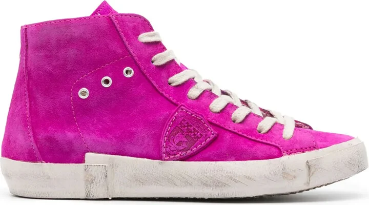 Paris logo-patch sneakers