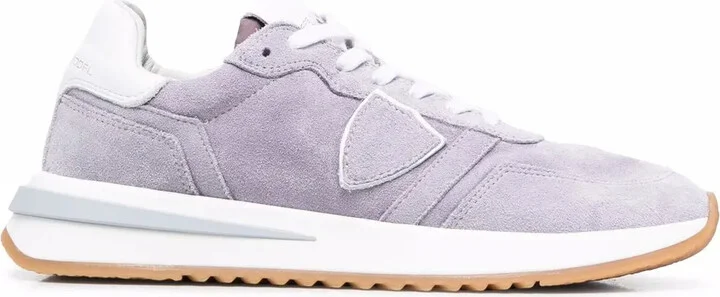 Paris logo patch sneakers