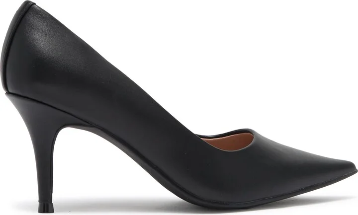 Paris Pointed Toe Leather Pump - Image 3