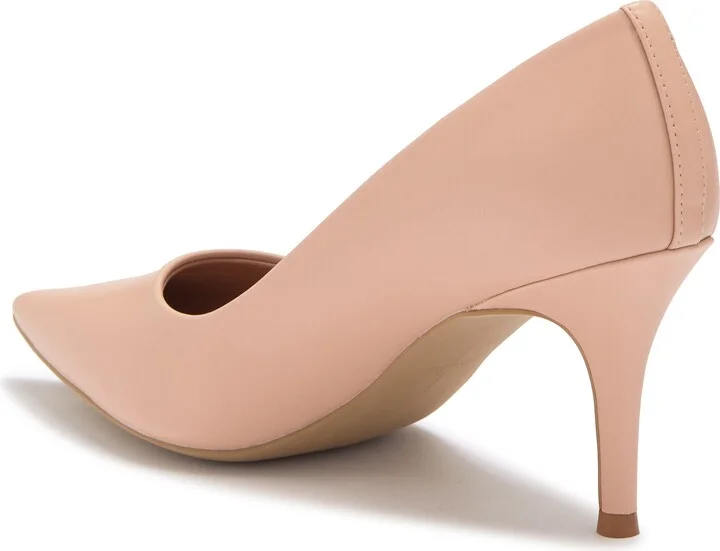 Paris Pointed Toe Leather Pump - Image 7