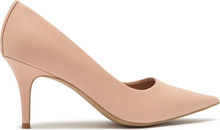 Paris Pointed Toe Leather Pump - Image 8