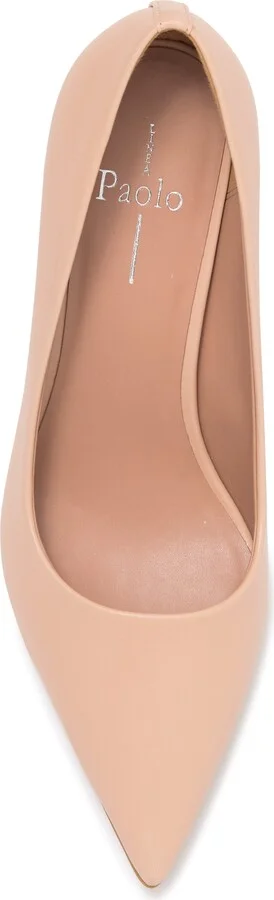 Paris Pointed Toe Leather Pump - Image 9