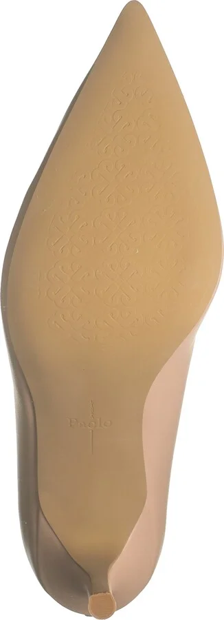 Paris Pointed Toe Leather Pump - Image 10