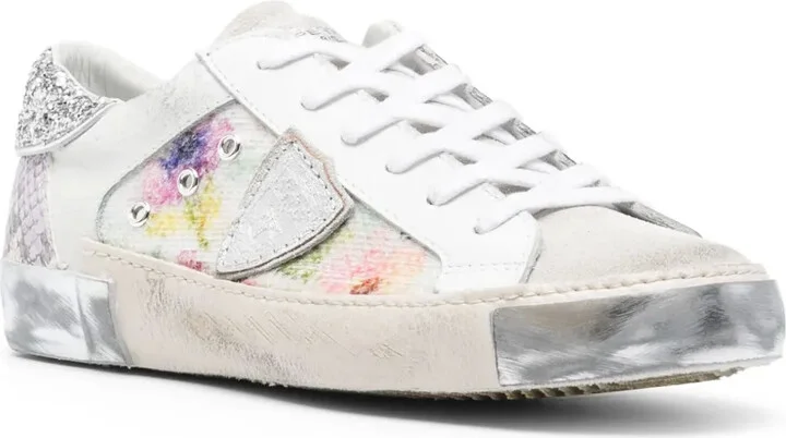 Paris snakeskin-print sneakers - Image 2