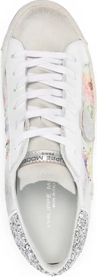 Paris snakeskin-print sneakers - Image 4