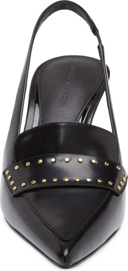 Paris Stud Slingback Pointed Toe Pump - Image 4