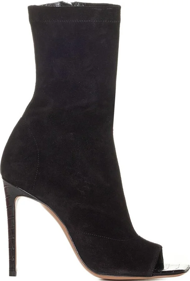 Paris Texas Amanda Open-Toe Ankle Boots