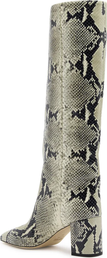 Paris Texas Anja 70 Python-effect Leather Knee-high Boots - Image 2