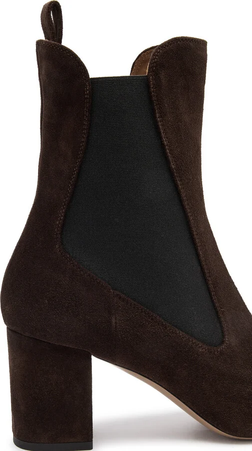 Paris Texas Anja 70 Suede Ankle Boots - Image 4