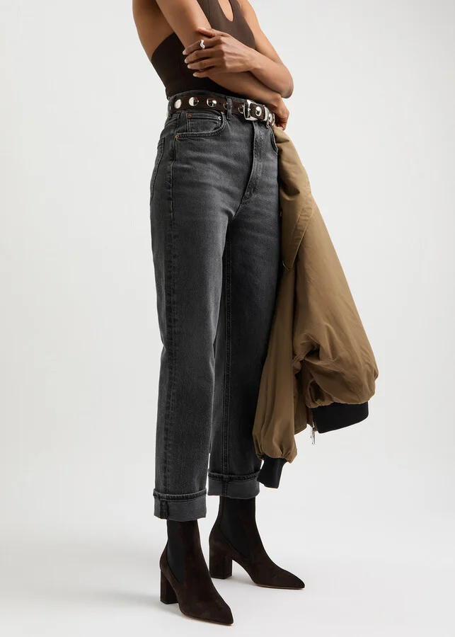 Paris Texas Anja 70 Suede Ankle Boots - Image 5
