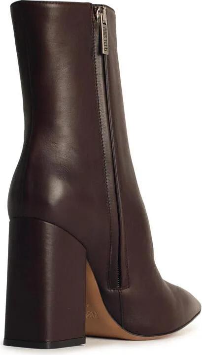 Paris Texas 'Anja' Brown Leather Ankle Boots - Image 3