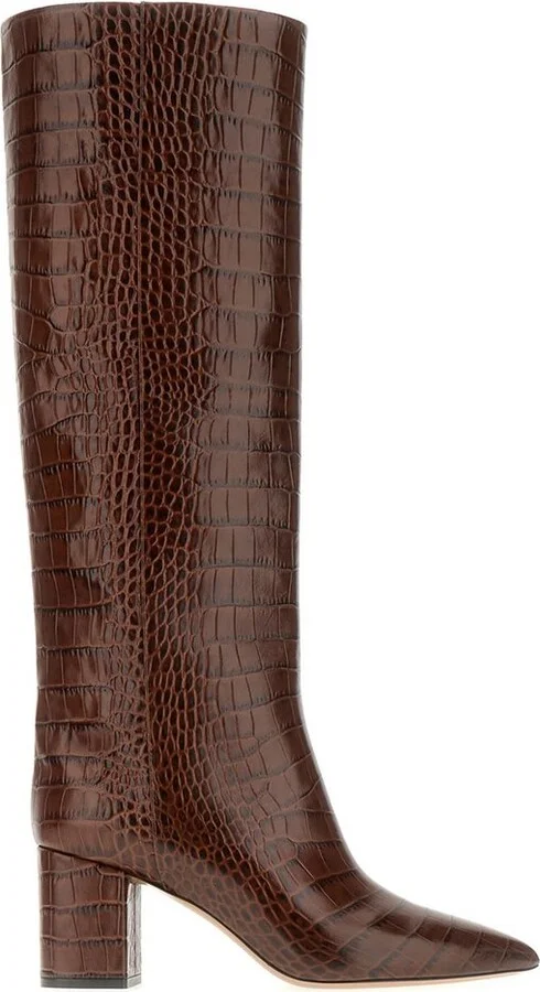 Paris Texas Anja Embossed Knee-Length Boots