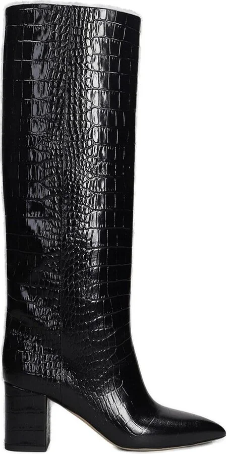 Paris Texas Anja Embossed Knee-Length Boots