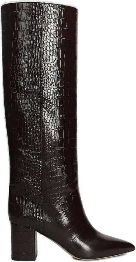 Paris Texas Anja Embossed Knee-Length Boots