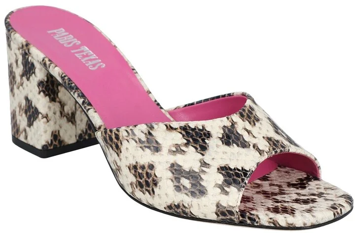 Paris Texas Anja Leather Mule