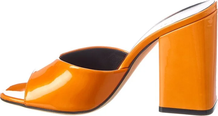 Paris Texas Anja Patent Mule - Image 2