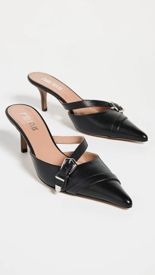 Paris Texas Ashley Embellished Mule Heels - Image 5