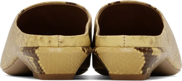 Paris Texas Beige Belle Sabot Slippers - Image 2