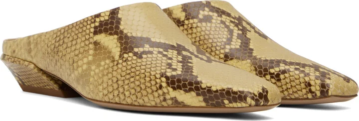 Paris Texas Beige Belle Sabot Slippers - Image 4