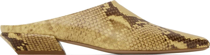 Paris Texas Beige Belle Sabot Slippers