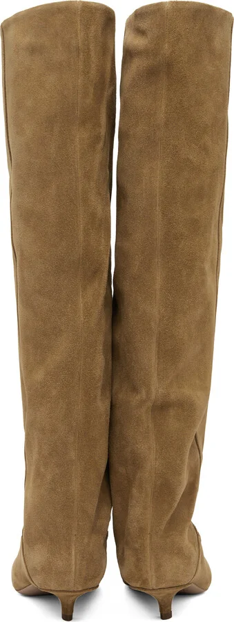Paris Texas Beige Ines 35 Tall Boots - Image 2
