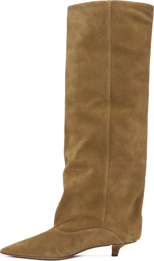 Paris Texas Beige Ines 35 Tall Boots - Image 3