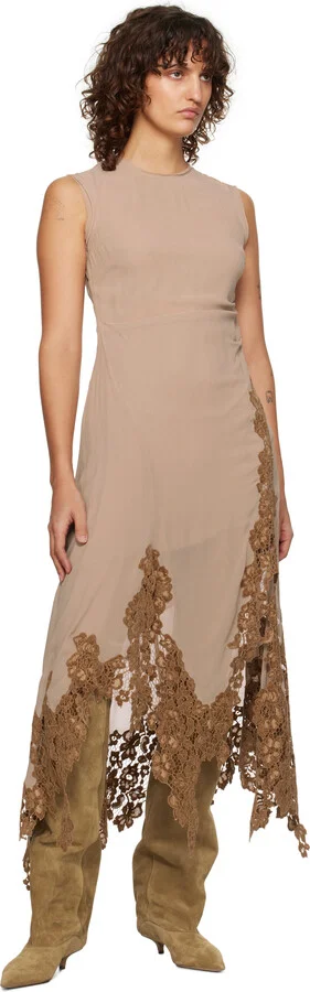 Paris Texas Beige Ines 35 Tall Boots - Image 5