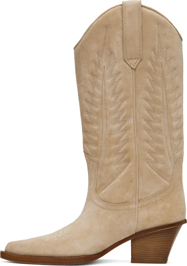 Paris Texas Beige Rosario Boots - Image 3