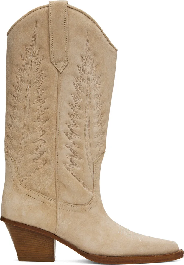 Paris Texas Beige Rosario Boots