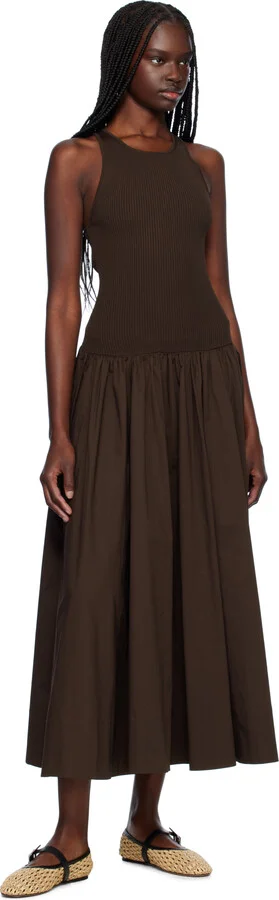 Paris Texas Beige Sveva Buckle Ballerina Flats - Image 5