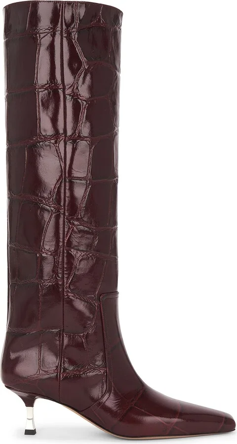 Paris Texas Bettina Boot 55 in Burgundy