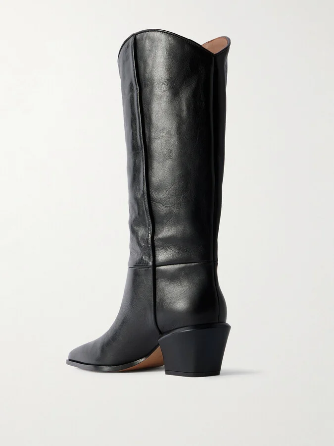 Paris Texas - Bettina Leather Ankle Boots - Black - Image 3