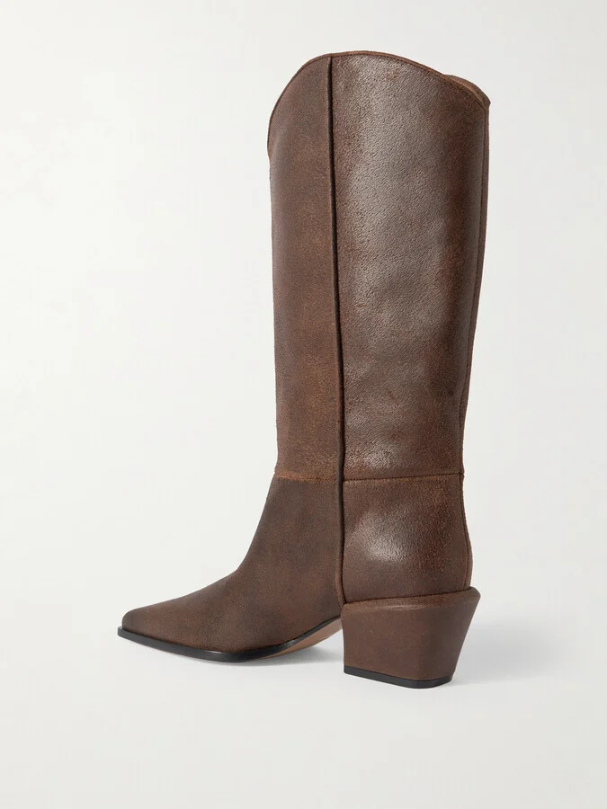 Paris Texas - Bettina Leather Ankle Boots - Brown - Image 3