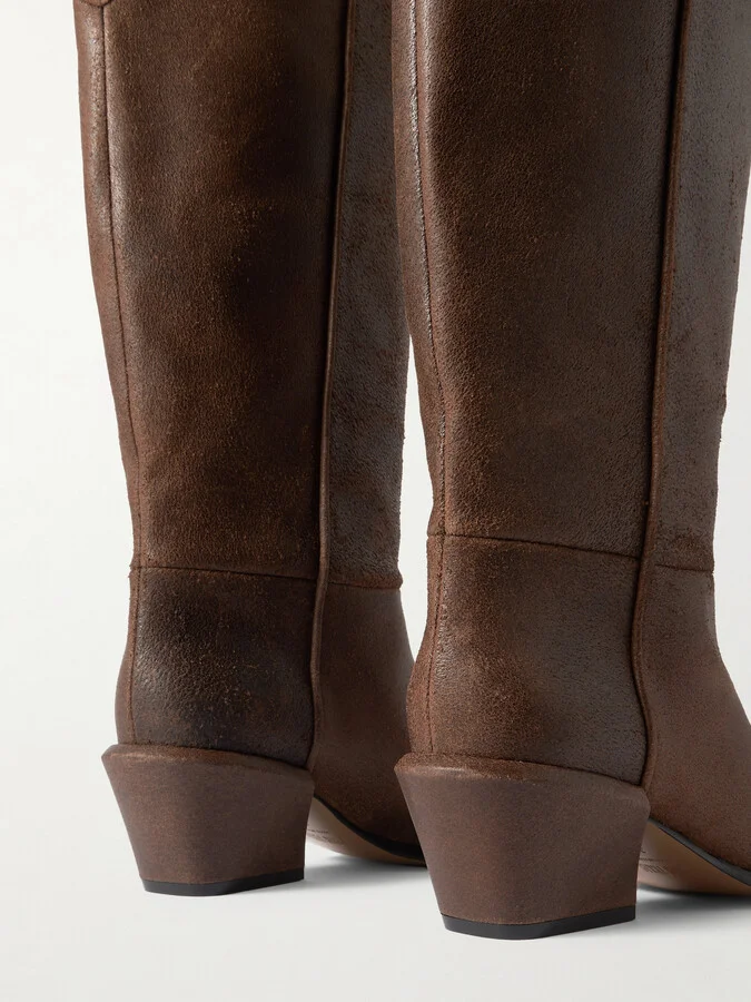 Paris Texas - Bettina Leather Ankle Boots - Brown - Image 4
