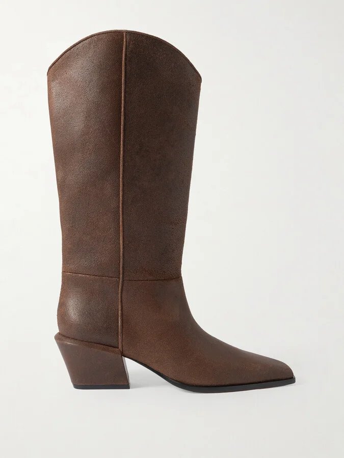 Paris Texas - Bettina Leather Ankle Boots - Brown