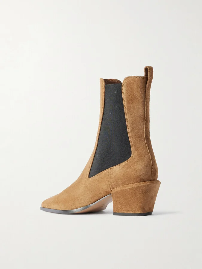 Paris Texas - Bettina Suede Ankle Boots - Brown - Image 3
