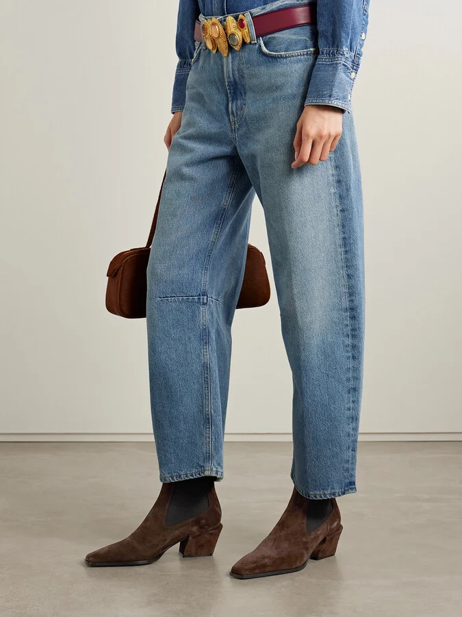 Paris Texas - Bettina Suede Ankle Boots - Brown - Image 2