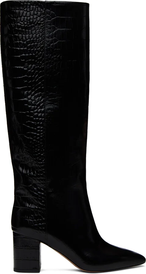 Paris Texas Black Anja 70 Tall Boots
